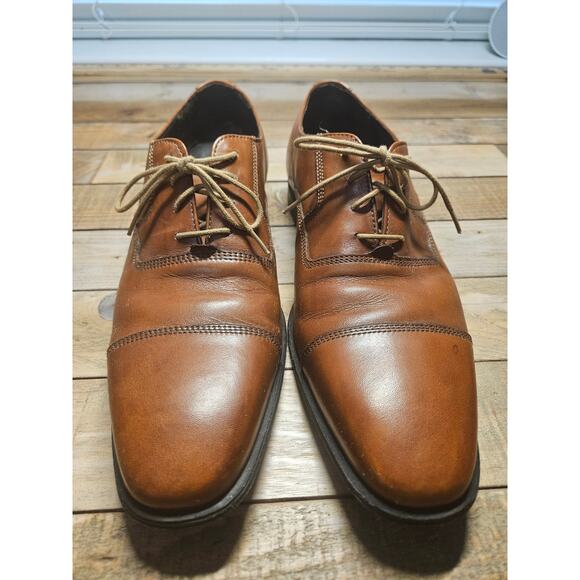 Cole Haan Lace Up Dress Shoes Nike Air Soles Brown Size 10 Medium main image 10